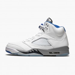 Nike Jordan 5 Retro White Stealth DD0587-140 AJ5 Shoes