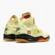 Off-White x Nike Jordan 5 Retro Sail DH8565-100 AJ5 Shoes