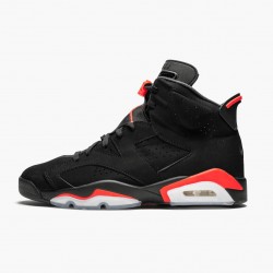 Nike Jordan 6 Retro Black Infrared 384664-060 Jordan Shoes