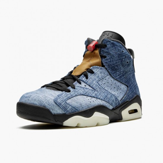 Nike Jordan 6 Retro Washed Denim 384664-060 AJ6 Shoes