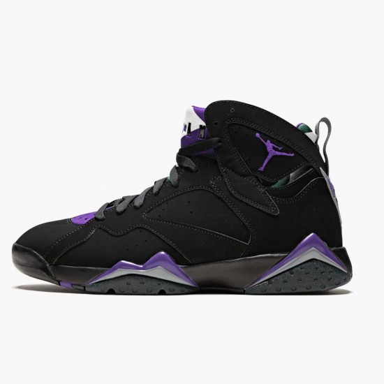 Nike Jordan 7 Retro Ray Allen Black Fierce Purpler Dark Stee 304775-053 AJ7 Shoes