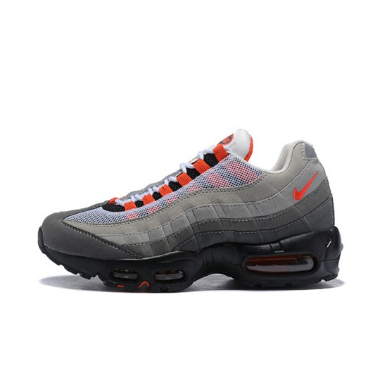 Nike Air Max 95 OG Mens Grey Red footwear AT2865-100