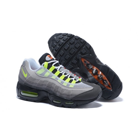 Nike Air Max 95 OG Womens/Mens Blacksafety Orangevolt footwear 810374-078