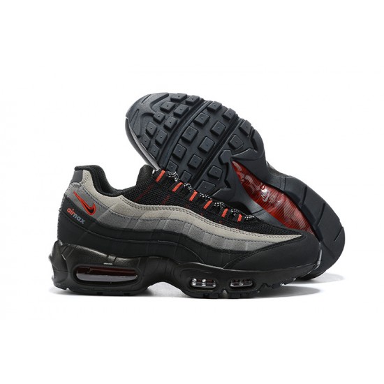 Nike Air Max 95 TT Mens Black Grey Red footwear CW7477-001