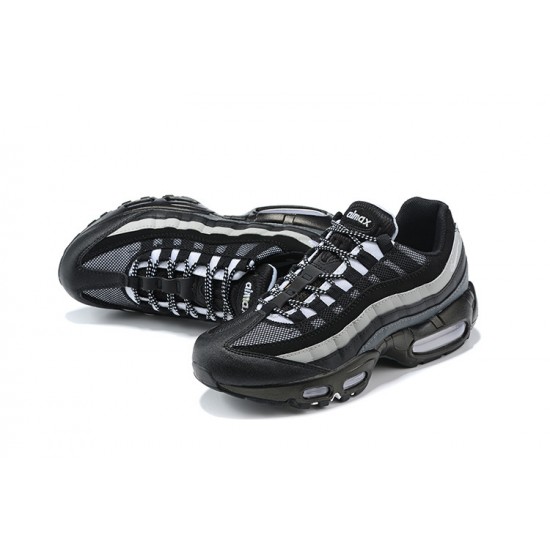 Nike Air Max 95 TT Mens Black White and Grey footwear