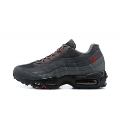 Nike Air Max 95 TT Mens Grey Red and Black footwear