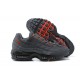 Nike Air Max 95 TT Mens Grey Red and Black footwear