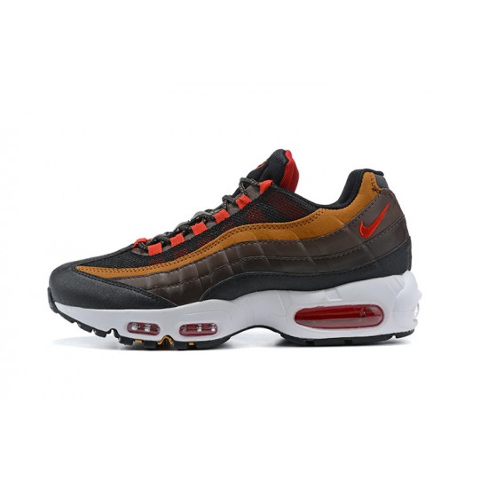 Nike Air Max 95 TT Mens Grey Red and Brown footwear