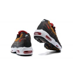 Nike Air Max 95 TT Mens Grey Red and Brown footwear 