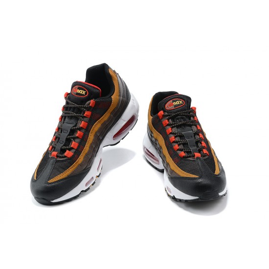 Nike Air Max 95 TT Mens Grey Red and Brown footwear