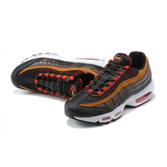 Nike Air Max 95 TT Mens Grey Red and Brown footwear