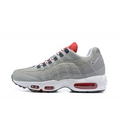 Nike Air Max 95 TT Mens Grey White and Red footwear 