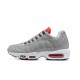 Nike Air Max 95 TT Mens Grey White and Red footwear