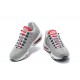 Nike Air Max 95 TT Mens Grey White and Red footwear