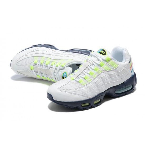 Nike Air Max 95 TT Mens White Blue footwear DX1819-100