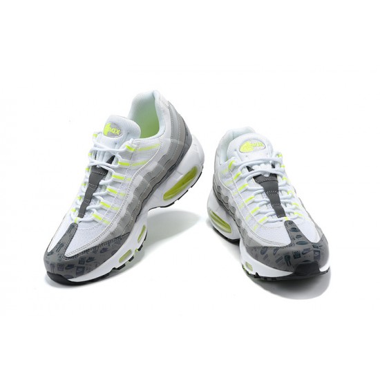 Nike Air Max 95 TT Mens White and Grey footwear