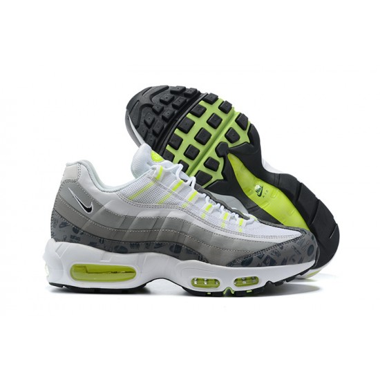 Nike Air Max 95 TT Mens White and Grey footwear