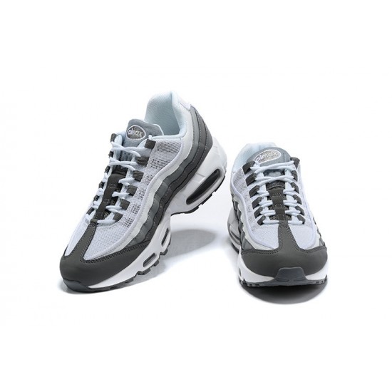 Nike Air Max 95 TT Mens White and Grey footwear