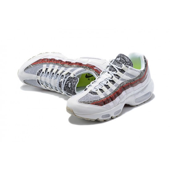 Nike Air Max 95 TT Mens White and Red footwear