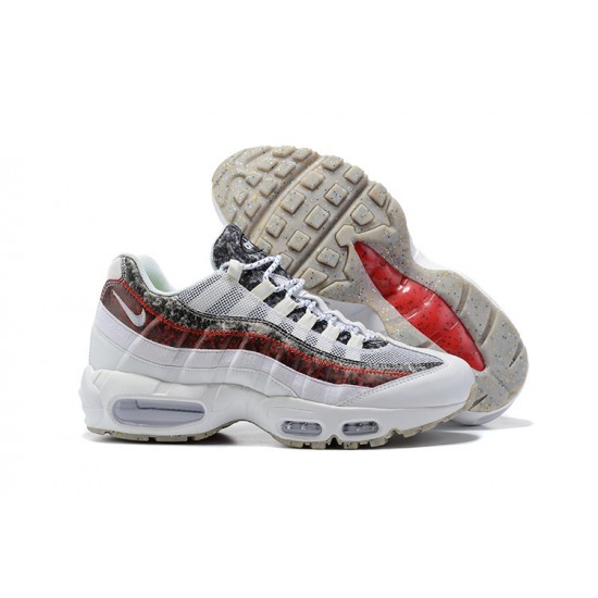 Nike Air Max 95 TT Mens White and Red footwear