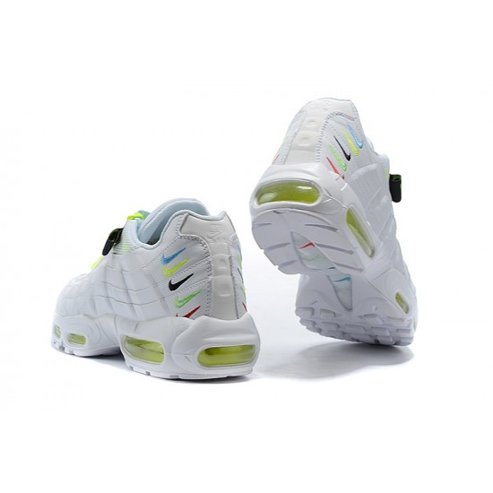 Nike Air Max 95 TT Womens/Mens Worldwide White Yellow footwear CV9030-100