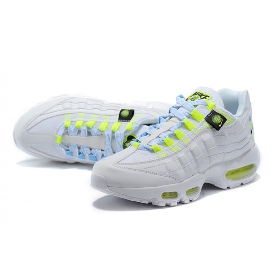 Nike Air Max 95 TT Womens/Mens Worldwide White Yellow footwear CV9030-100