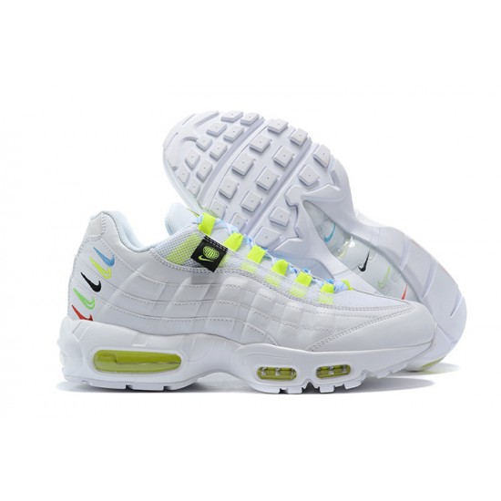 Nike Air Max 95 TT Womens/Mens Worldwide White Yellow footwear CV9030-100