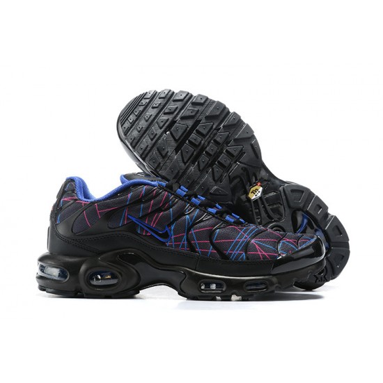 Nike Air Max Plus Tn Mens Black Blue AQ9979-400 Shoes