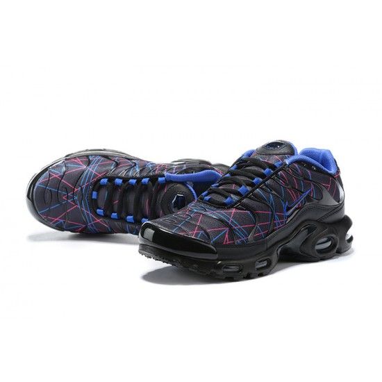 Nike Air Max Plus Tn Mens Black Blue AQ9979-400 Shoes