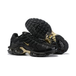 Nike Air Max Plus Tn Mens Black Gold 852630-001 Shoes