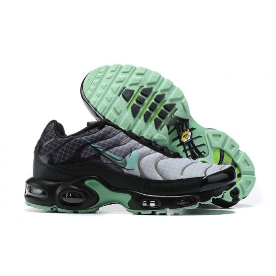 Nike Air Max Plus Tn Mens Black Green CT1619-001 Shoes