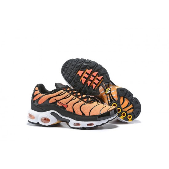 Nike Air Max Plus Tn Mens Black Orange BQ4629-001 Shoes