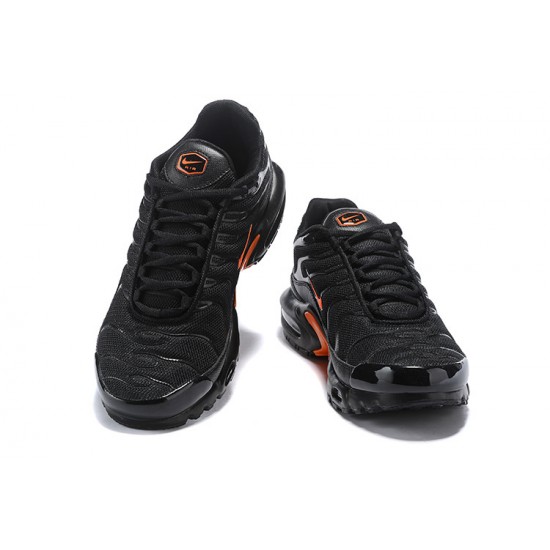 Nike Air Max Plus Tn Mens Black Orange Shoes