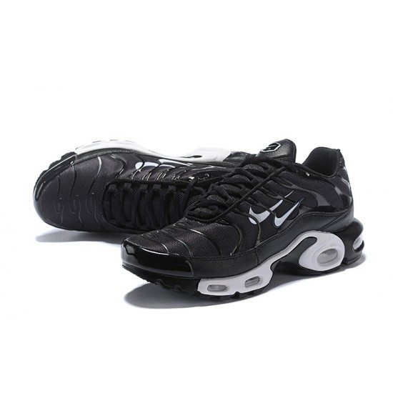 Nike Air Max Plus Tn Mens Black and White Shoes