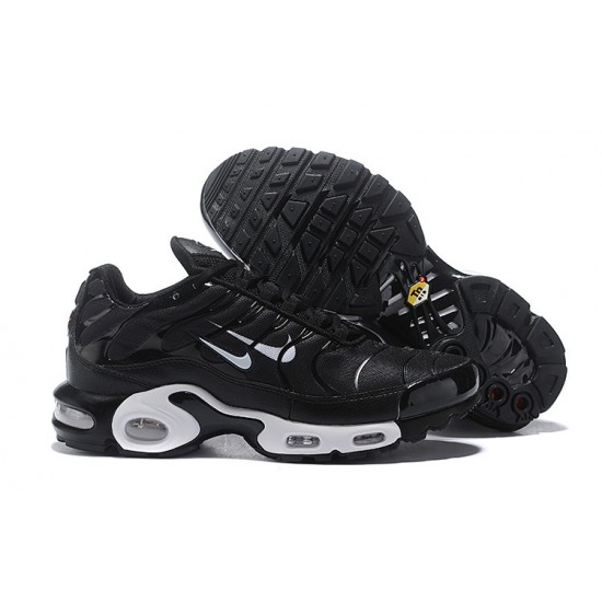 Nike Air Max Plus Tn Mens Black and White Shoes