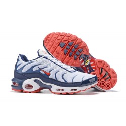 Nike Air Max Plus Tn Mens QS White Blue and Red Shoes