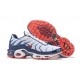 Nike Air Max Plus Tn Mens QS White Blue and Red Shoes