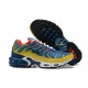 Nike Air Max Plus Tn Mens SE CJ9987-600 Blue Yellow Shoes