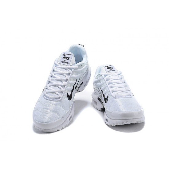 Nike Air Max Plus Tn Mens White Black Shoes