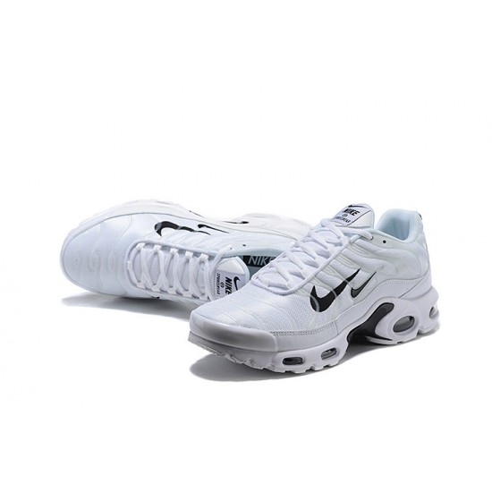 Nike Air Max Plus Tn Mens White Black Shoes