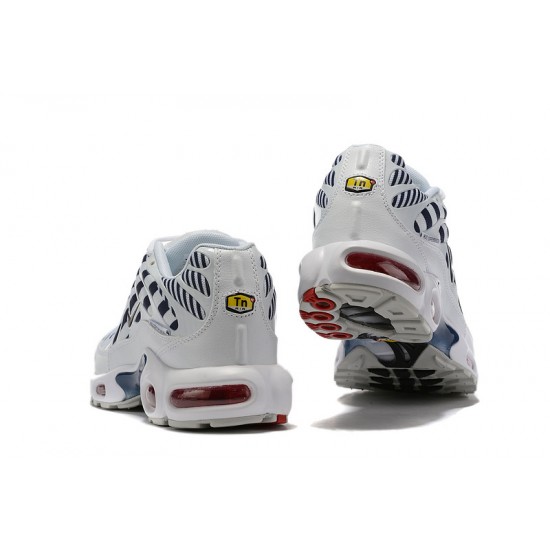 Nike Air Max Plus Tn Mens White Blue CI9103-100 Shoes