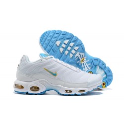 Nike Air Max Plus Tn Mens White Blue Shoes