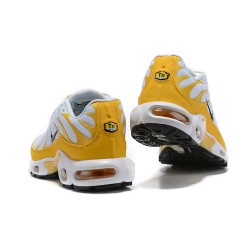 Nike Air Max Plus Tn Mens White Yellow CD7061-700 Shoes