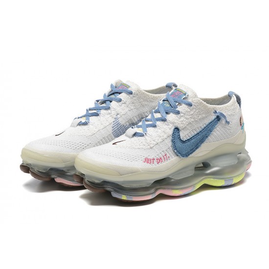 Nike Air Max Scorpion Womens/Mens White Blue footwear FJ7736-141