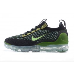 Nike Air VaporMax 2021 Flyknit Unisex Black Green DQ7640-001 Shoes