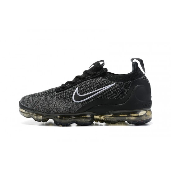 Nike Air VaporMax 2021 Flyknit Unisex Black Grey DC9394-001 Shoes