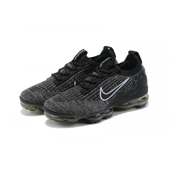 Nike Air VaporMax 2021 Flyknit Unisex Black Grey DC9394-001 Shoes