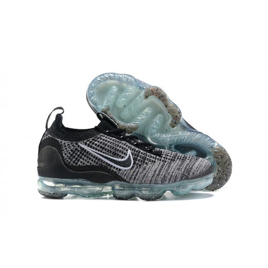 Nike Air VaporMax 2021 Flyknit Unisex Black Grey DH4088-003 Shoes