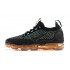 Nike Air VaporMax 2021 Flyknit Unisex Black Orange Shoes