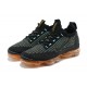 Nike Air VaporMax 2021 Flyknit Unisex Black Orange Shoes